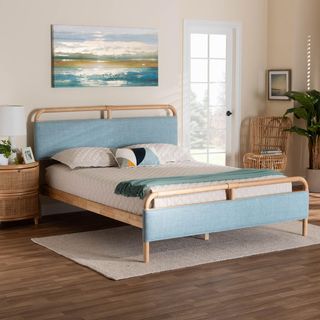 Mateo Modern & Contemporary Wood Platform Bed