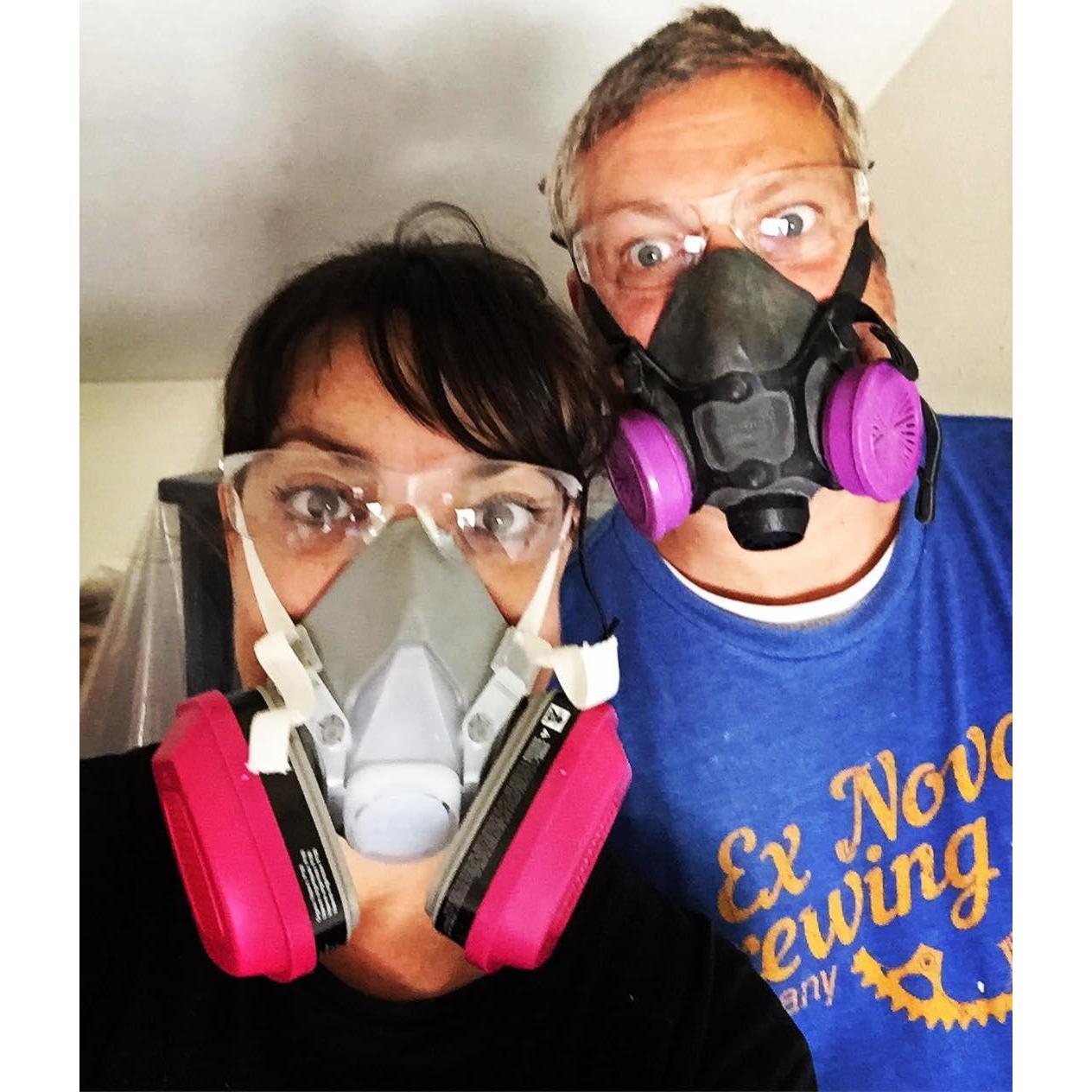 Home improvement projects are glamorous!