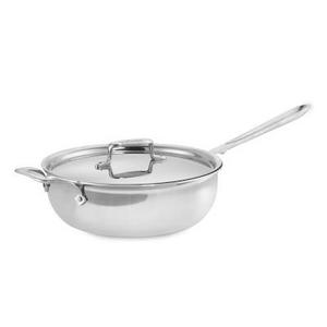 All-Clad d5 Stainless-Steel Essential Pan, 4-Qt.
