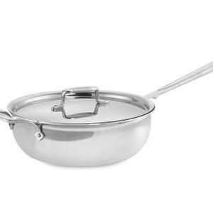 All-Clad d5 Stainless-Steel Essential Pan, 4-Qt.