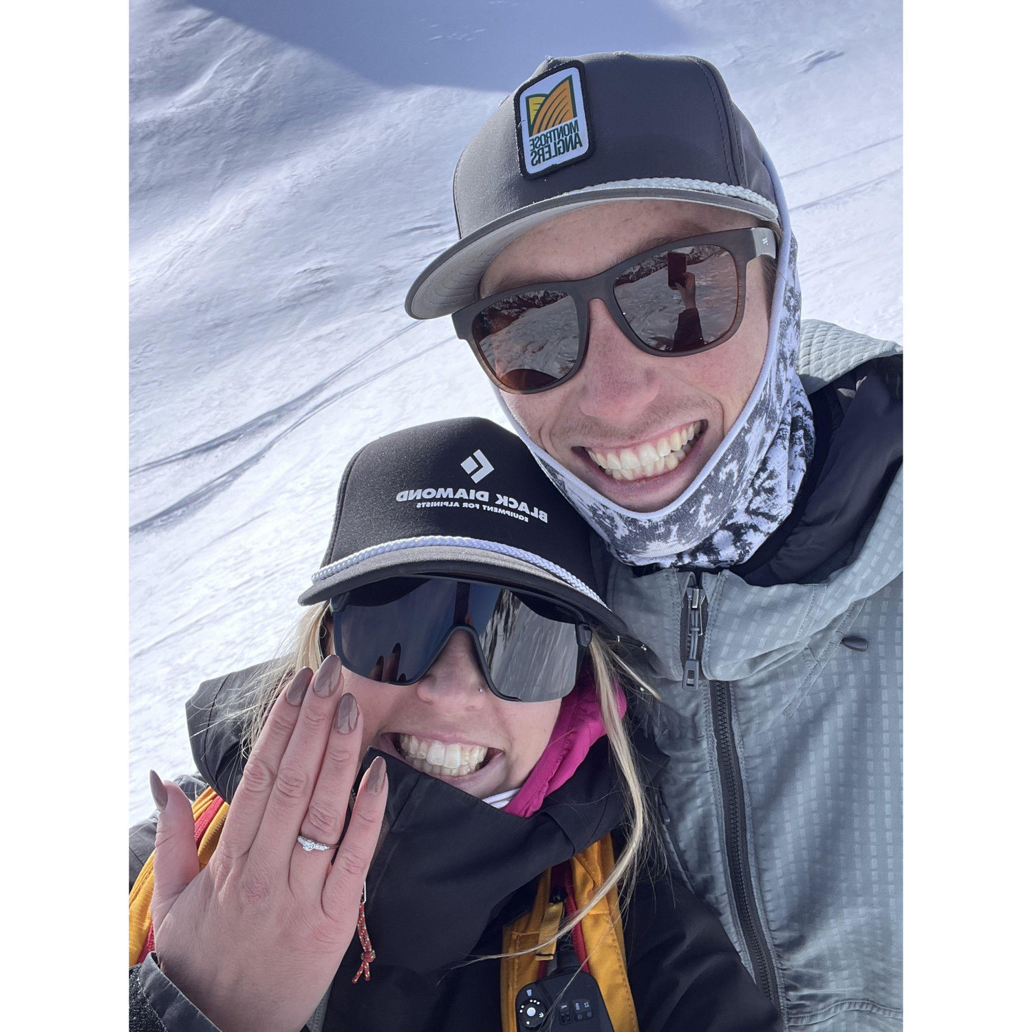 We got engaged!