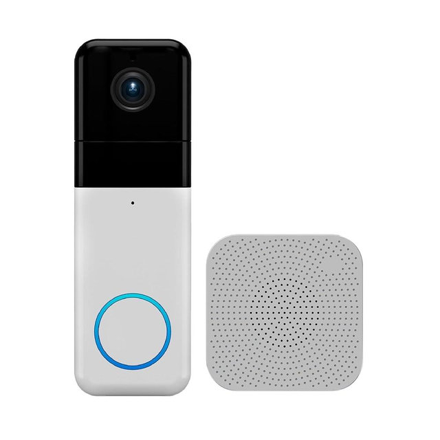 Wyze Wireless Video Doorbell Pro (Chime Included) with Easy-to-Use Design, 1440 HD Video, 1:1 Head-to-Toe View (1:1 Aspect Ratio), 2-Way Audio, Night Vision