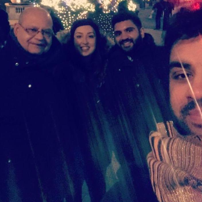 Christmas in London with Dad and Hussain!