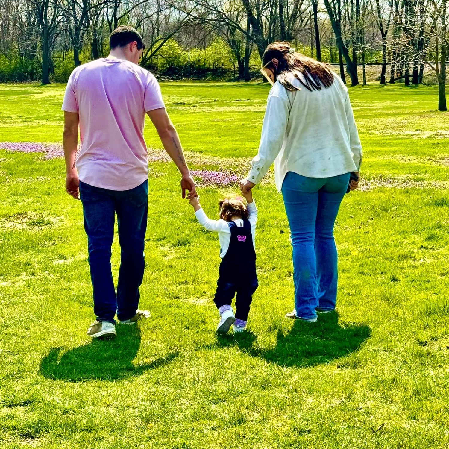 Easter with our daughter