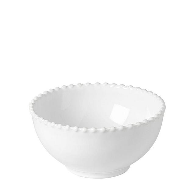 Costa Nova Pearl Stoneware Soup Bowl, 7", Single - White