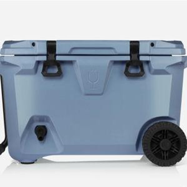 BrüTank 55-Quart Rolling Cooler- Denim Color