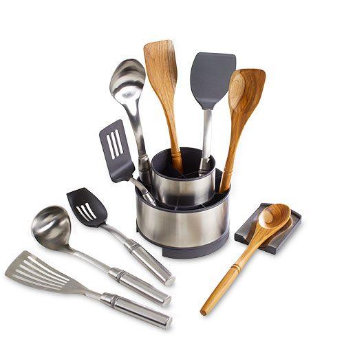 Cookware Tool & Utensil Holder Set