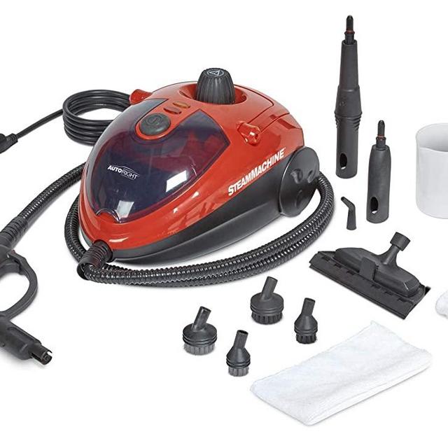 AutoRight C900054.M Wagner Spraytech SteamMachine Multi-Purpose Steam Cleaner, 11 Accessories Included, Steamer, Steam Cleaners, Steamer for cleaning, Power Steamer