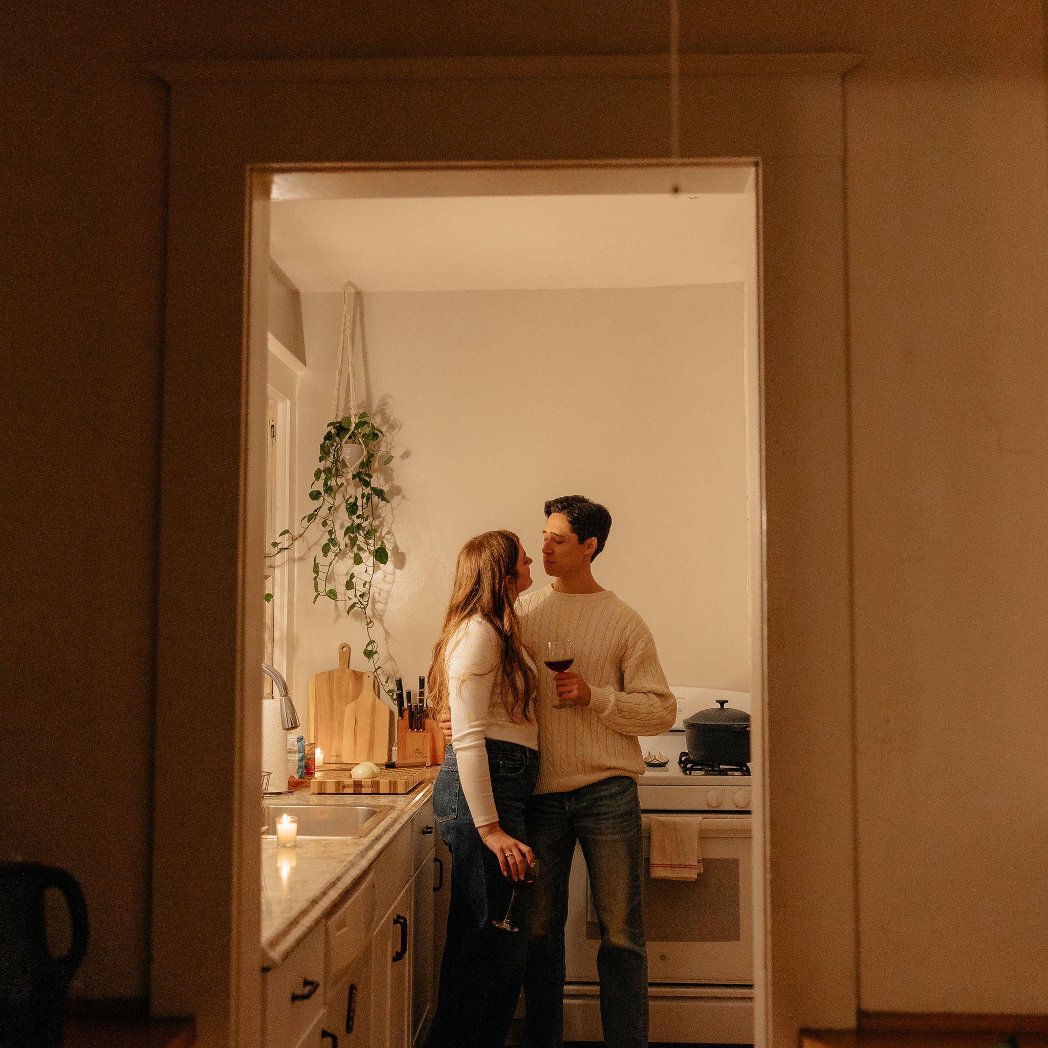 From our engagement shoot | Emma's Apartment | October 2025