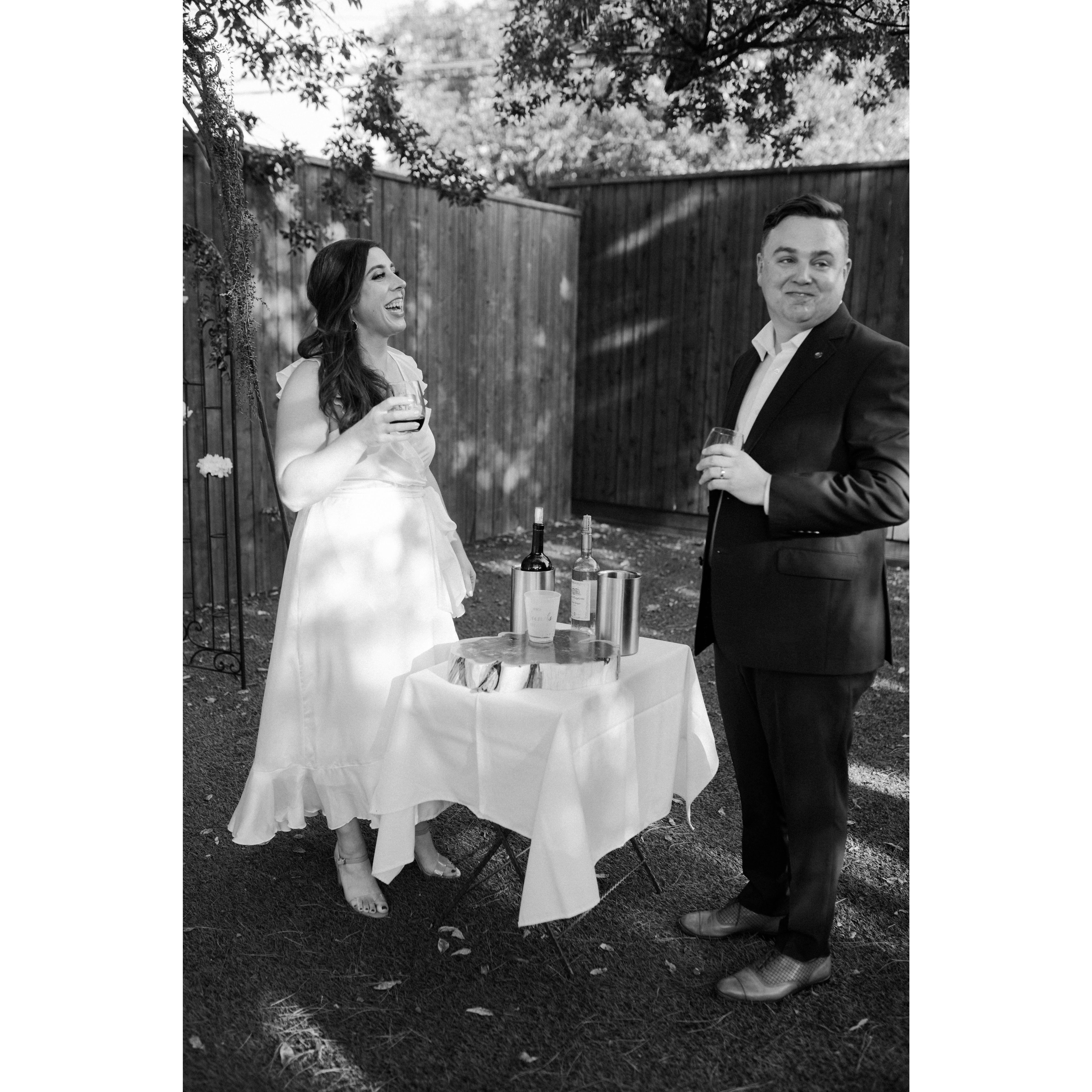 Wine unity ceremony
