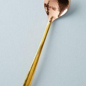 Hammered Copper Prep Spoon