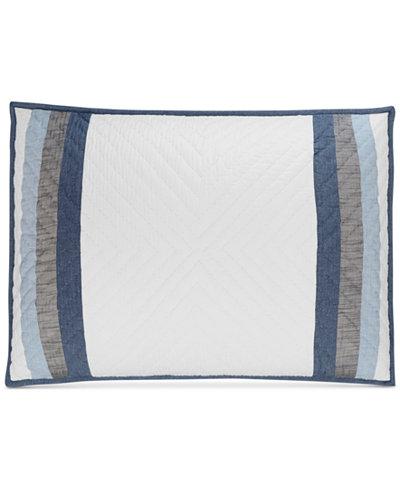 Frame Queen Quilted Standard Sham, Created for Macy's