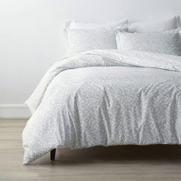 Organic Cotton™ Baby’s Breath Percale Duvet Cover - QUEEN