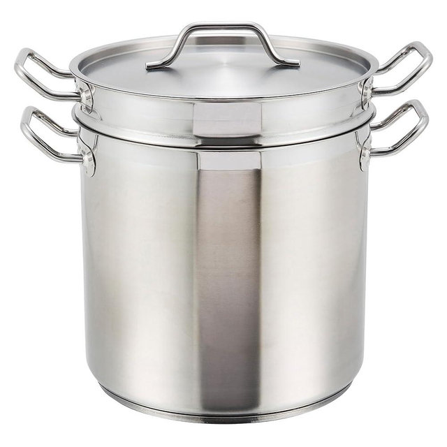 Winco 12qt S/S Steamer/Pasta Cooker
