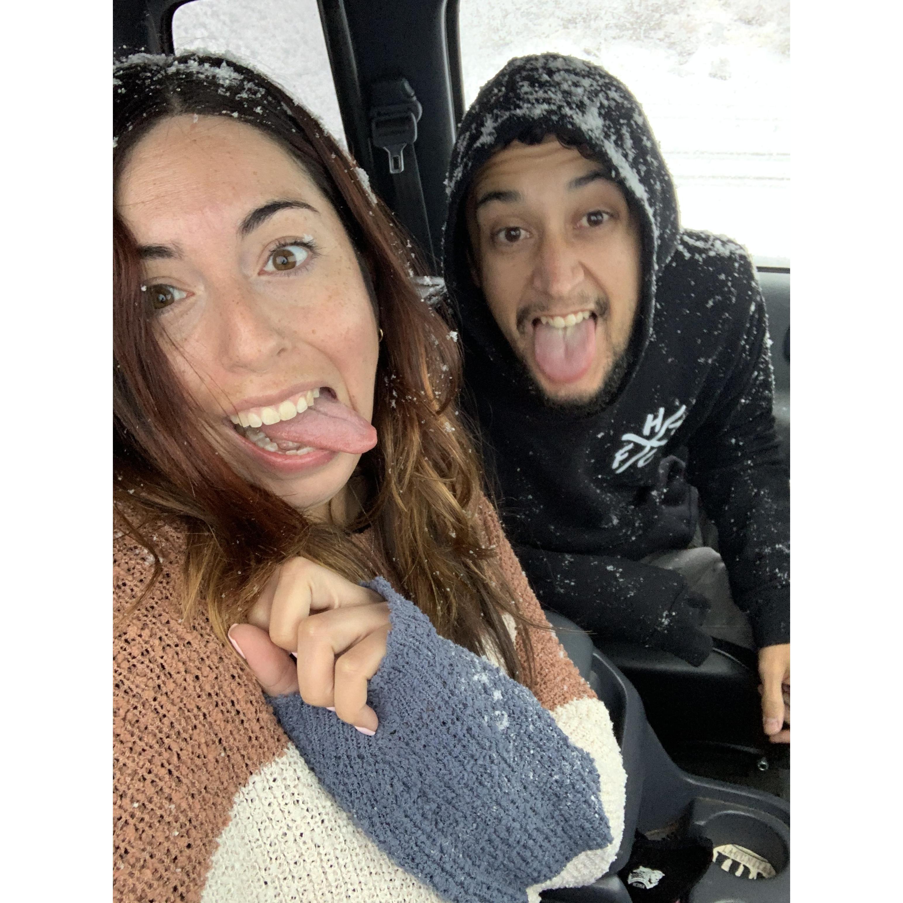 Fun in the snow!