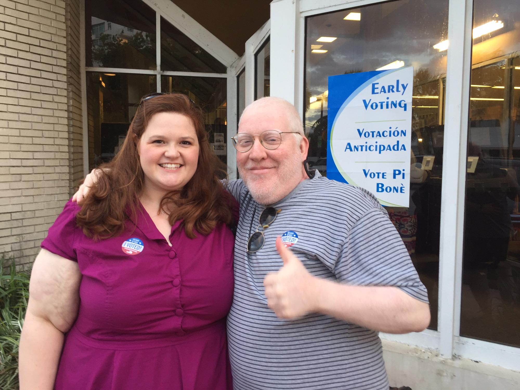 We vote in every election, local, state, and federal.