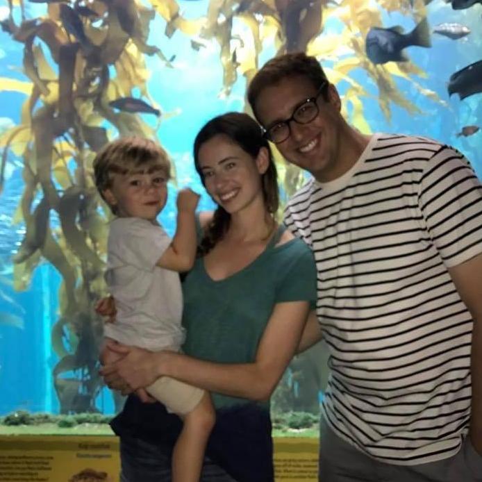 Visiting the Aquarium in Santa Cruz, CA