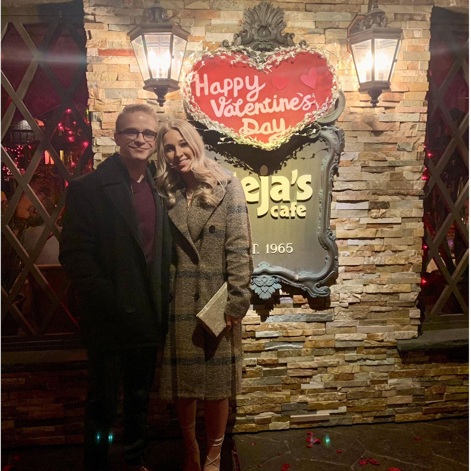 February 2020: Our first Valentine's Day