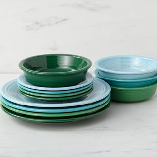 Classic Rim 12-Piece Assorted Dinnerware Set, Service for 4