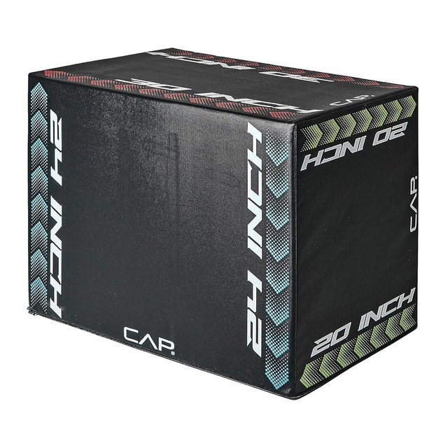 CAP Barbell 3-in-1 Foam Plyometric Box
