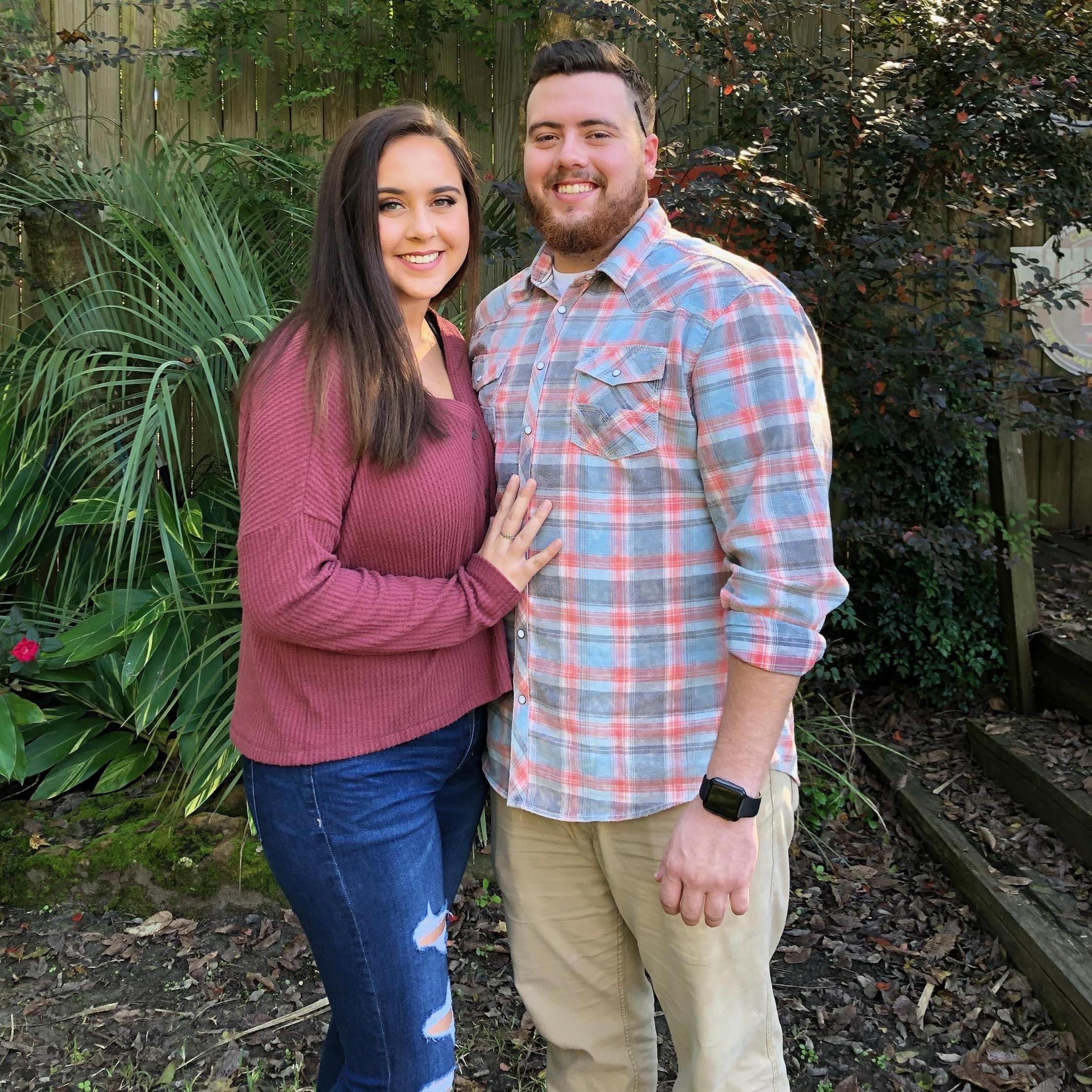 Our first picture together. Such babies!