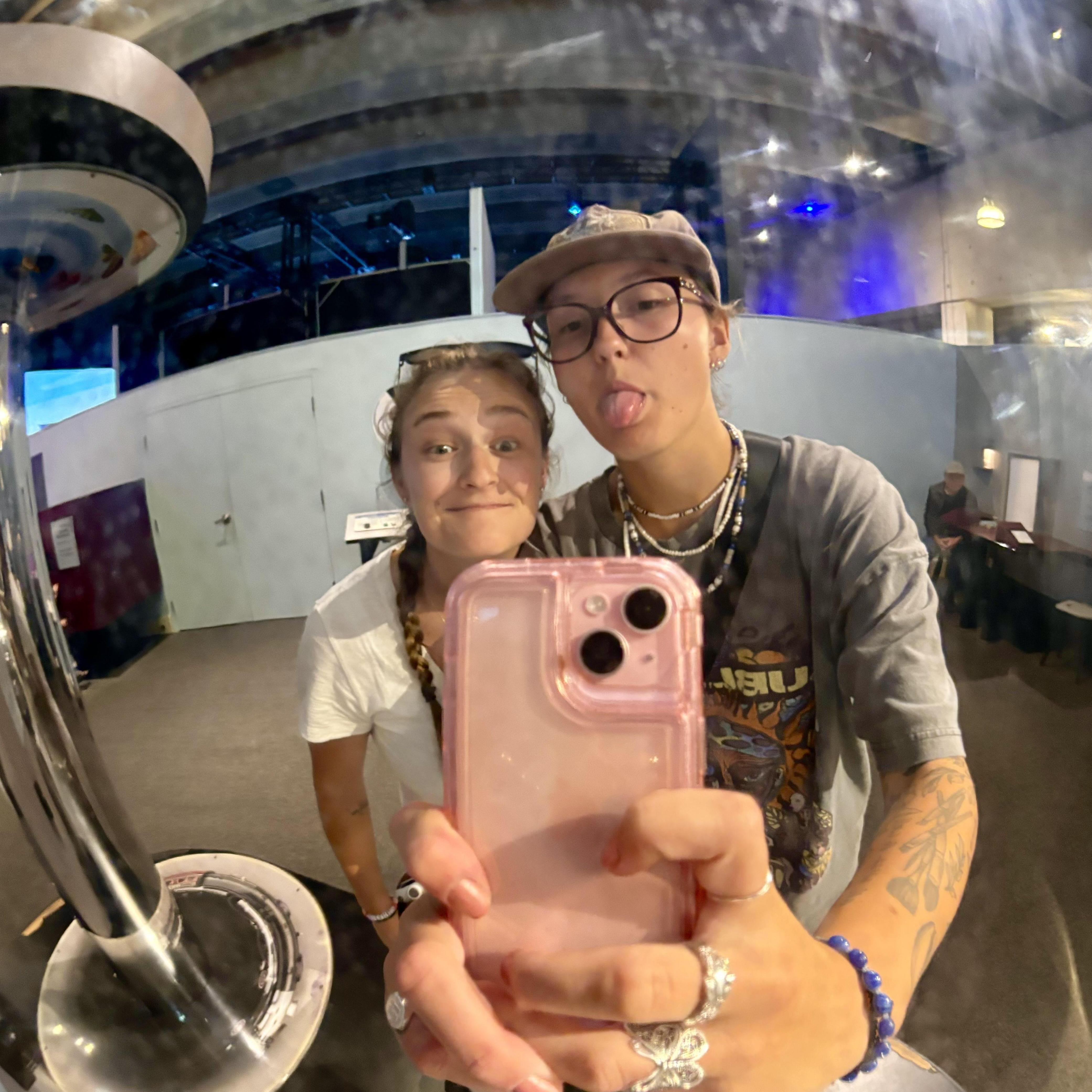 Selfie taken at the Museum of Science, Cambridge, MA. August 2024.