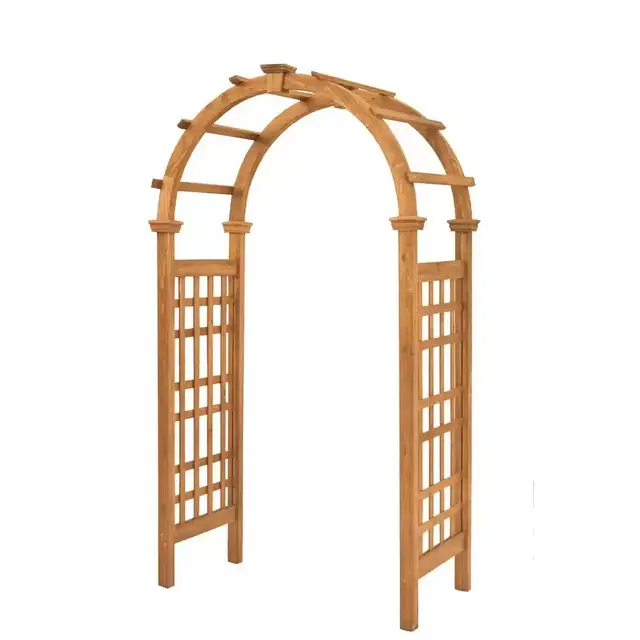 Rosewood Cedar Arbor, Golden Brown