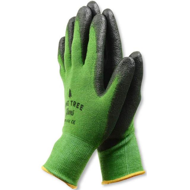 Pine Tree Tools Bamboo Working Gloves for Women and Men. Ultimate Barehand Sensitivity Work Glove for Gardening, Fishing, Clamming, Restoration Work & More. S, M, L, XL, XXL (1 Pack L)