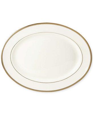Kate Spade New York Sonora Knot 13" Oval Platter