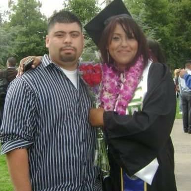 Evelyn's Graduation in 2010, Ariel is always there supporting her every step of the way