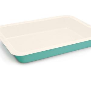 GreenLife 9"x13" Ceramic Non-Stick Cake Pan, Turquoise