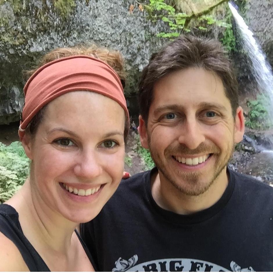 Hiking at Horsetail falls pre Gorge fire.