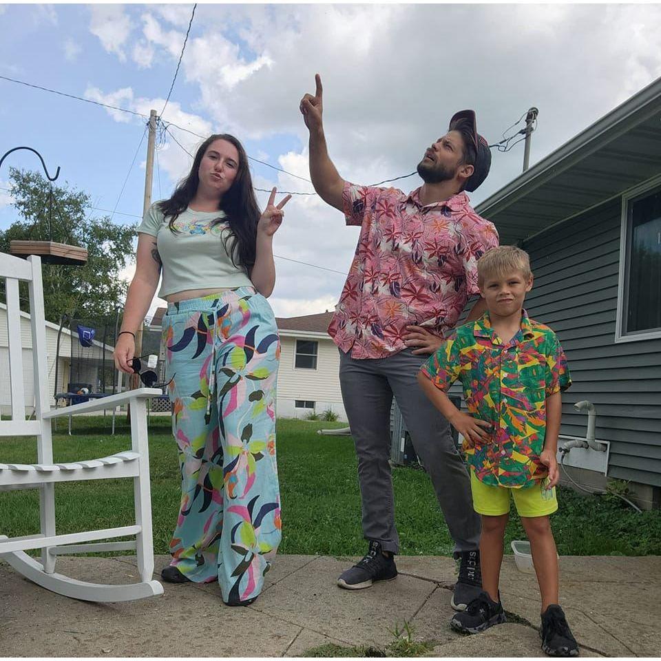 Alex is always leading the family when it comes to style... that and perfect poses!