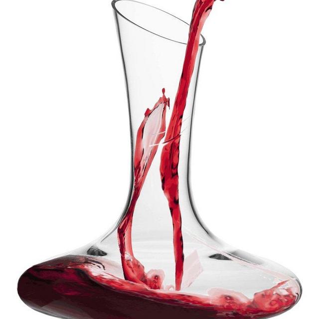 Wine Reveller Hand-Blown 100% Lead-Free Crystal Decanter