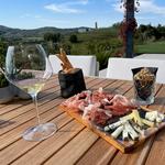 Stop for wine and snacks at Morus Estate