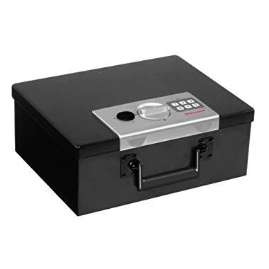 Honeywell Safes & Door Locks - 6108 Fire Resistant Steel Security Safe Box with Digital Lock, 0.26-Cubic Feet, Black