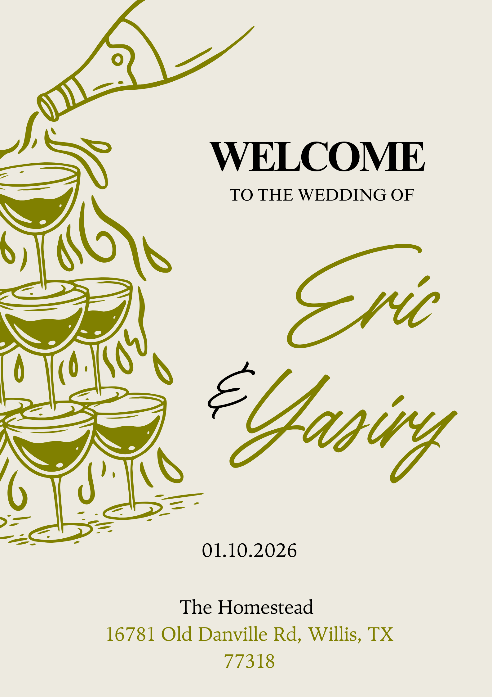 The Wedding Website of Yasiry Lerma and Eric Kraus