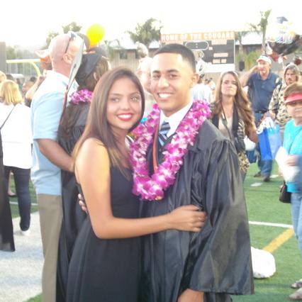 Adams High School graduation