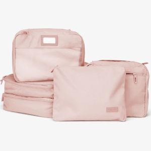 Packing Cubes Set (5 Pieces) in Pink Sand