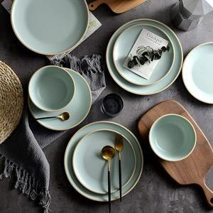 Outdoor Melamine Dinner Set (Mint Green)