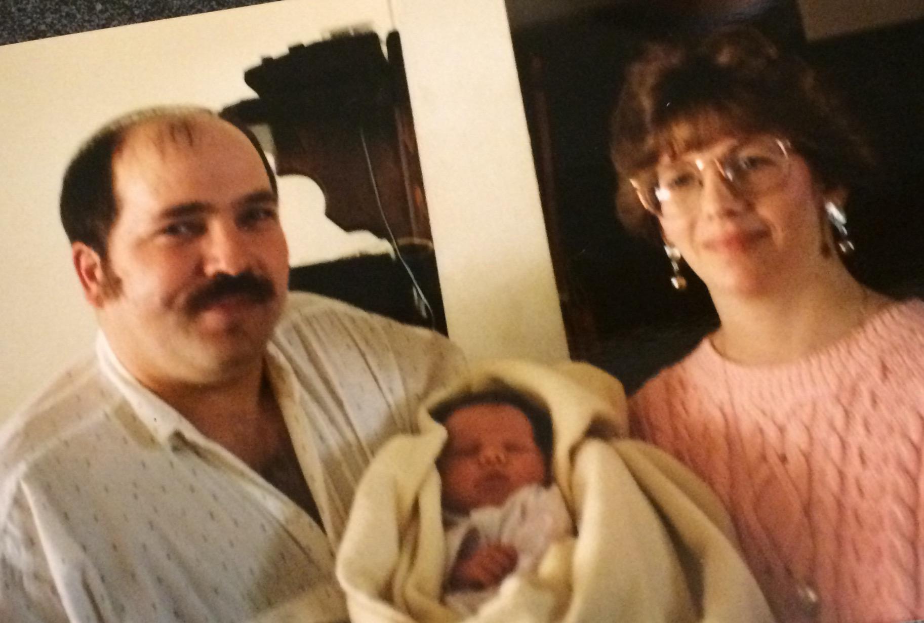 Throwback with the bride and her parents (Jim and Joanne)