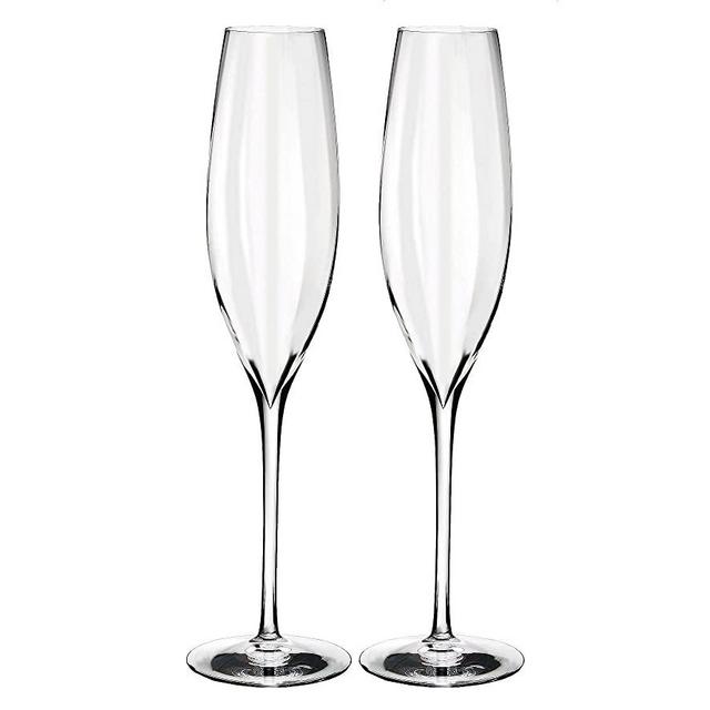 Waterford Elegance Optic Classic Champagne Flute Set