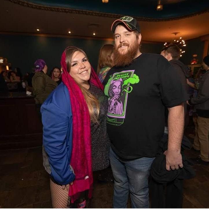 Erika's bday show, Ganja White Night at Town Ballroom, November 2019.