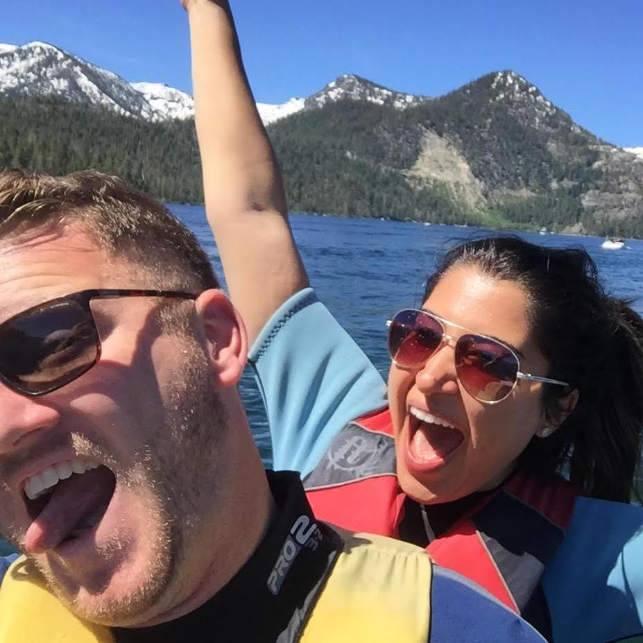 Jet-Skiing in Lake Tahoe