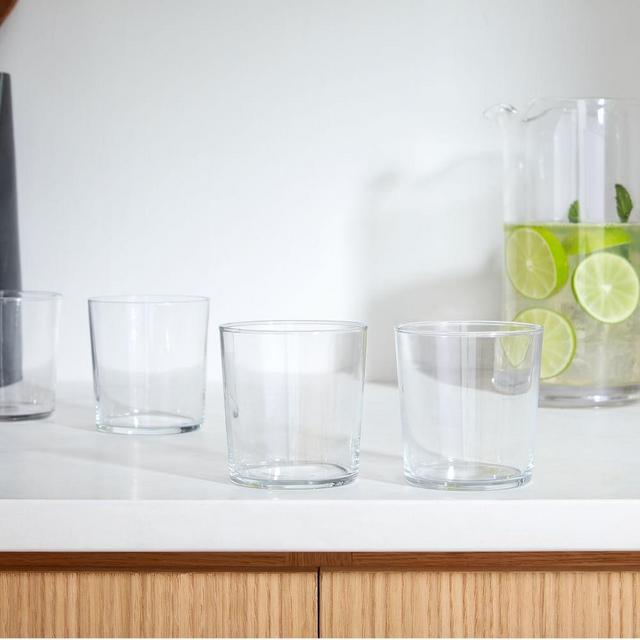 Bodega Glassware , DOF , Glass , Clear , Set of 4