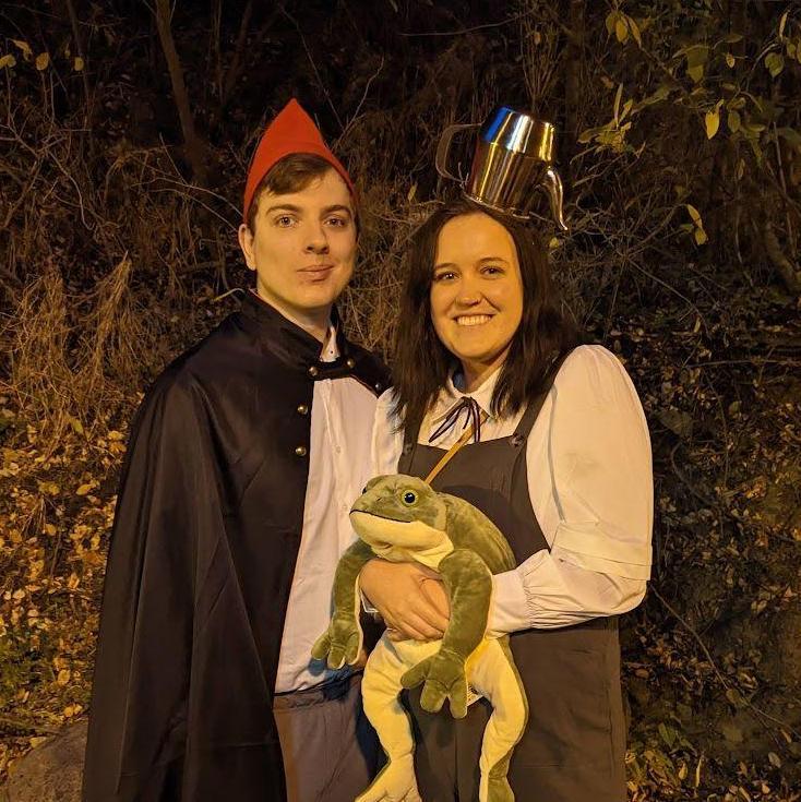 Our first halloween! (October 31, 2022)