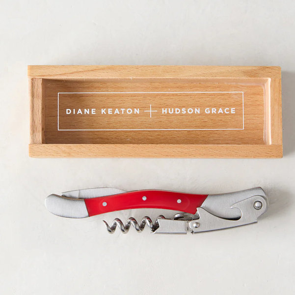 Red Wine Corkscrew & Gift Box