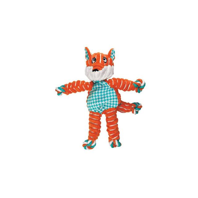 KONG Floppy Knots Fox Dog Toy - M/L