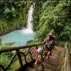 Waterfall and zip-lining tours