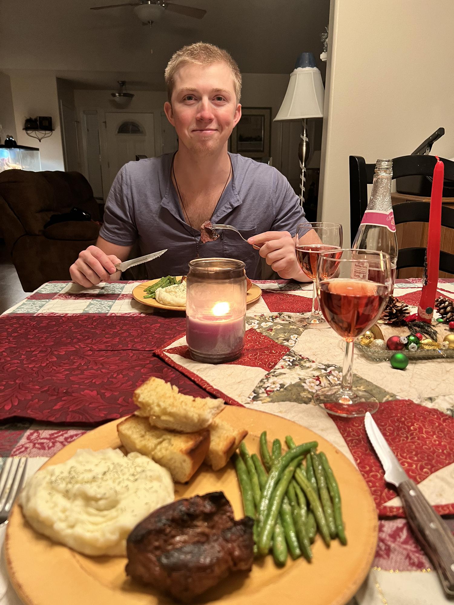 First home cooked meal